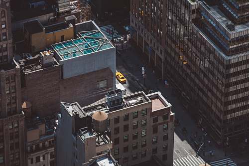 manhattan aerial photography of concrete buildings new york